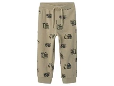 Name It sweatsæt pure cashmere med byggemaskiner